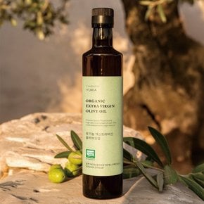 유기농 냉압착 엑스트라버진 올리브오일 500ml 2병 올리브유