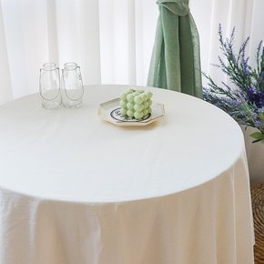 광목 순면 화이트 식탁보 테이블보