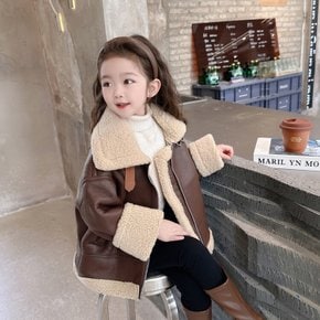 겨울 코지 엠마 양털 무스탈 점퍼