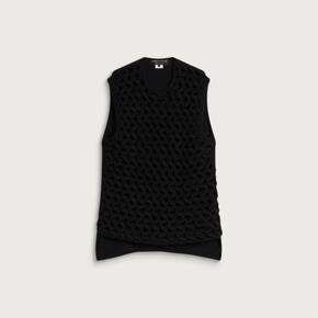 Comme des Garçons Homme Plus Open Weave Crochet Vest