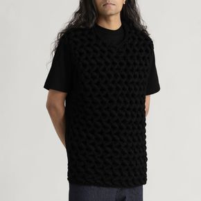 Comme des Garçons Homme Plus Open Weave Crochet Vest