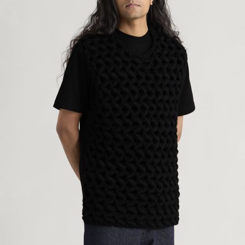 Comme des Garçons Homme Plus Open Weave Crochet Ve