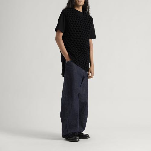 Comme des Garçons Homme Plus Open Weave Crochet Ve