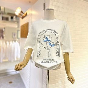 대구백화점르피타퍼프자수반팔티셔츠(L252UTS463)