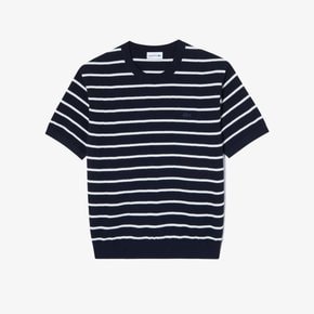 [시흥점] 남성 솔리드 반팔 크루넥 스웨터 AH224E-55G (2컬러)