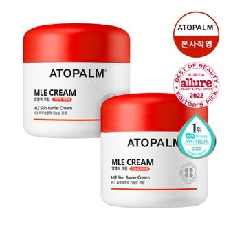 아토팜 [1+1] MLE 크림 160ml(jar) [GIFT] 탑투토워시 400ml 리필 본품 증정