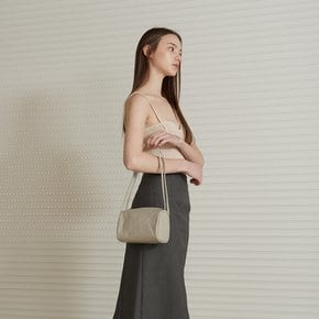 CYLINDER MINI BAG-GRAY