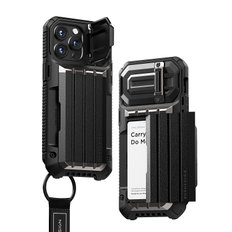아이폰15 프로 맥스 케이스 카드 4장 수납 카메라 보호 케이스 담다글라이드하이퍼