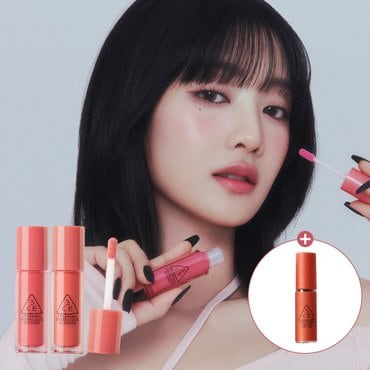 3CE SHEER LIQUID BLUSHER 쉬어 리퀴드 블러셔 1+1 [증정]벨벳 립 틴트 미니 1.5g(랜덤)