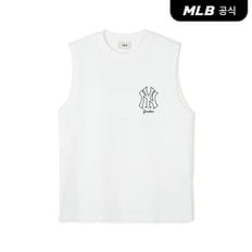 [코리아공식] 베이직 메가로고 쿨 테크 나시 티셔츠 NY (White)