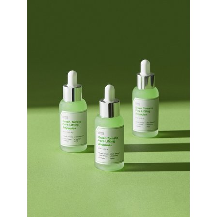 성분에디터 [3중 모공 개선] 그린토마토 모공 타이트닝 앰플 플러스 30ml 2개+ 10ml 2개