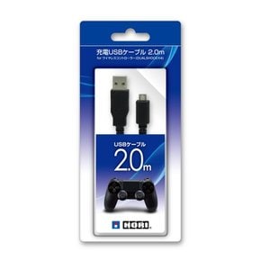 (PS4 호환) 홀리 차징 USB 케이블 2.0m 스마트폰 무선 컨트롤러용 DUALSHOCK4