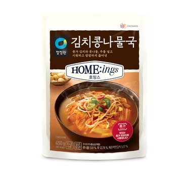 청정원 호밍스 김치콩나물국 450g(1개)
