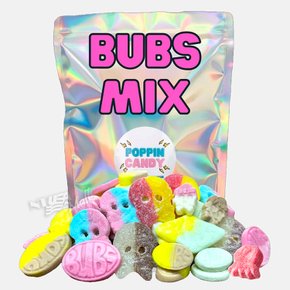 스웨덴 스웨디시 캔디 법스믹스 젤리 500g POPPIN CANDY BUBS MIX JELLY