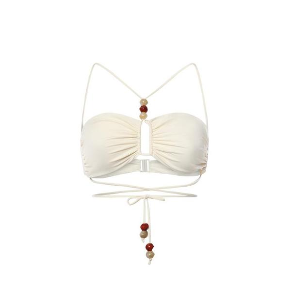 확대된 대표 마그다뷰트림 비키니 수영복 622426 White