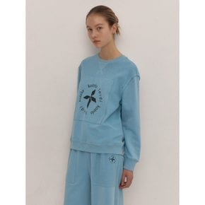 Loose Fit Sweatshirt Blue (WE4240C03Q)