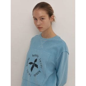 Loose Fit Sweatshirt Blue (WE4240C03Q)