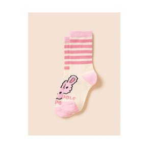 빈폴 키즈 토끼 빙키 겨울 양말 핑크 (BI5XKTU01X) 5485346