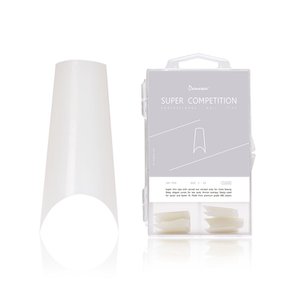 네일팁 인조손톱 슈퍼컴피티션프렌치 내추럴 100nail CT162-100N-N