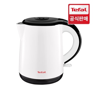 테팔 [공식] 테팔 전기 커피 포트 세이프티 화이트 앤 블랙 KO2611