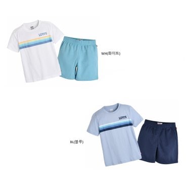 리바이스키즈 V252ST353P - 서핑도그상하세트(번펄반바지)