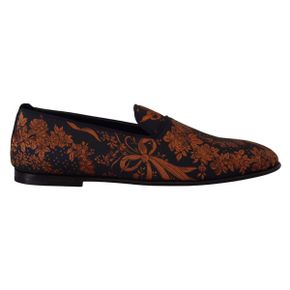 5361079 Dolce  Gabbana Elegant Floral Slip-On Mens Loafers