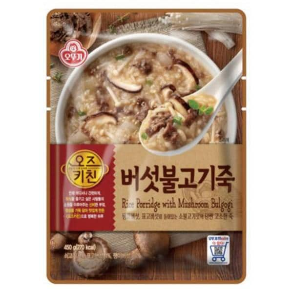 오즈키친 버섯불고기죽 파우치 오뚜기 450g X ( 2매입 )