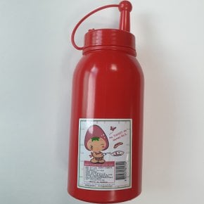 원타임 케찹병 드레싱 보관 소스 양념 통 용기 500ml X ( 5매입 )