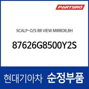 더뉴 그랜저IG 사이드미러커버 백미러커버,조수석쪽 (글로윙 실버) (87626G8500Y2S)