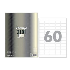 /폼텍 폼텍 LB-3101 레이저용 광택 라벨 A4 60칸