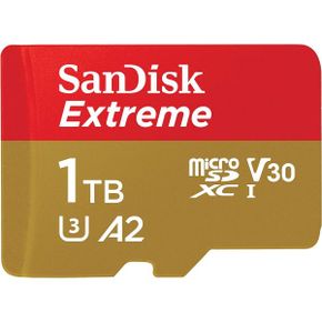 샌디스크 512 SanDisk MicroSDXC UHS I 카드 1TB 익스트림 초고속 유형읽기 최대 190MB s 쓰기 1