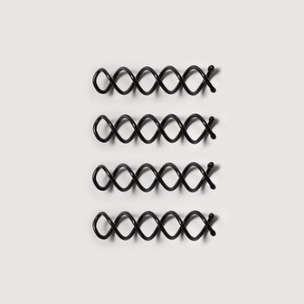 JAJU 올림머리 스크류 헤어핀 4개 J83N902034600