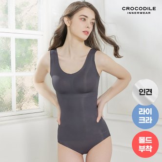 크로커다일 인견 라이크라 블랙 감탄슬리머+팬티 2종