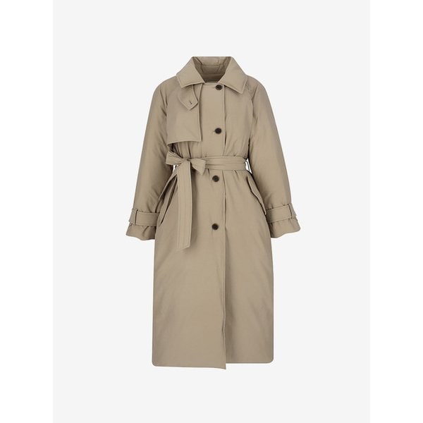 [단독][퀸지PICK]트렌치 롱 코트 다운_YBBDO32