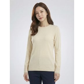 여성 심플 라운드 니트 ALSRL1211-102