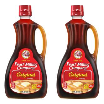  [해외직구] Pearl Milling Company 펄밀링컴퍼니 오리지널 팬케이크 시럽 710ml 2팩