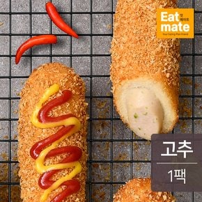 닭가슴살 크리스피 핫도그 고추맛 100g (1팩)