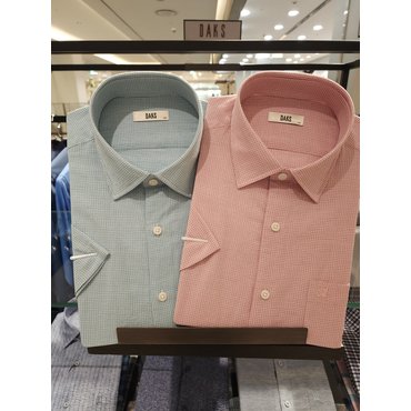닥스 2025 S/S 반소매 일반핏 면 남방 2종택1