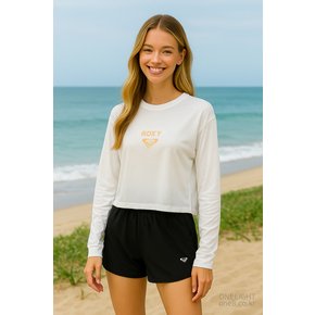 썸머 베케이션 루즈핏 래쉬가드 RF21RS069WHT