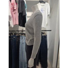 [파주점] [캘빈클라인진]여성 스무스 코튼 모노그램 로고 스웨터 47B352G-P77