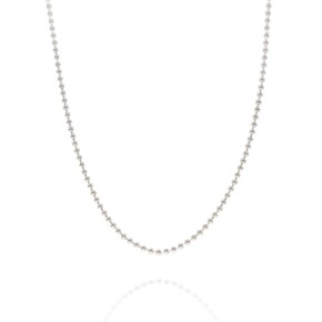 Volume Ball Silver Necklace In345[silver]