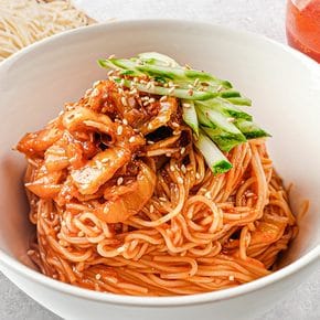 우정본가 비빔국수 12인분세트(면2kg+비빔장12봉)