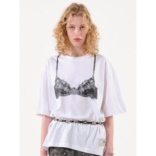 Lingerie Graphic T-shirt (White)
