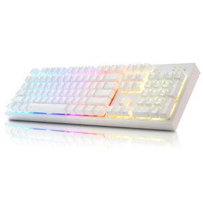 앱코 K995P V3 RGB PBT 무접점 키보드 (화이트45g)