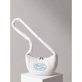 CANDY HALFMOON BAG WHITE