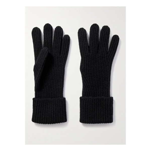 아치4 줄리안 골지 캐시미어 장갑 블랙 46376663162866754
