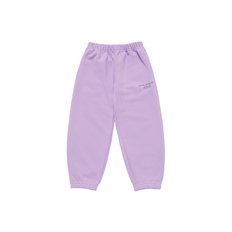 KIDS BASIC LOGO PANTS LIGHT PUPPLE 키즈조거팬츠 베이직로고 라이트퍼플