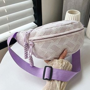빗살무늬슬링백 크로스백 캐주얼 심플 데일리백 여성