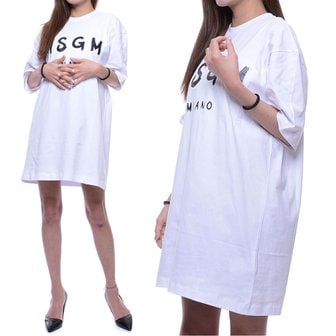 MSGM [엠에스지엠] 여성 MSGM 로고 원피스 (2841MDA68_207298_01_20S)