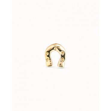 이스퀘어 5386537 UNOde50 Womens Horseshoe Piercing In Gold